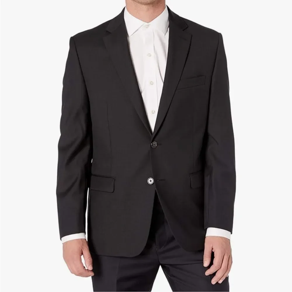 NEW Lauren Ralph Lauren Lattimore Single Breasted Sport Coat Men Size 42 Stretch
